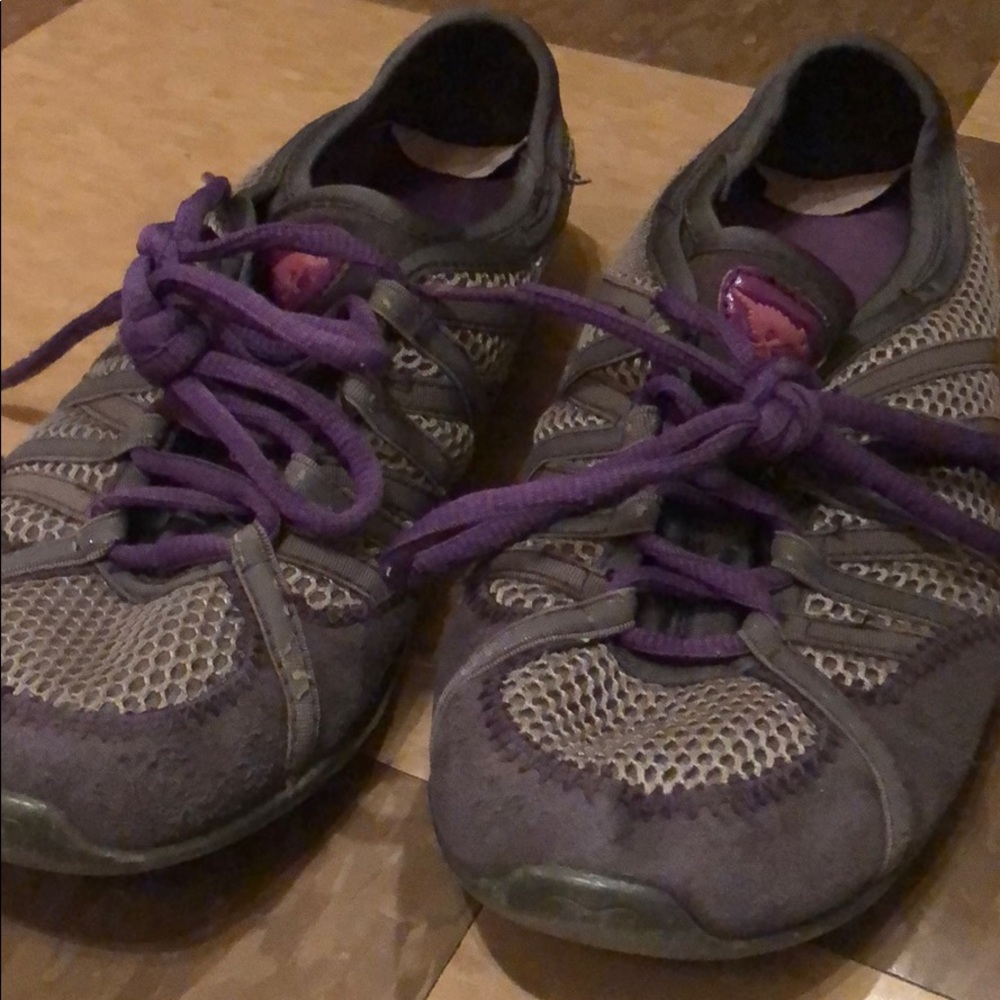 Gray and Purple Rocketdog Sneakers